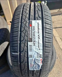 195/50R15 Hankook Set Of 4 New Tires