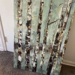 Forest Print Art 2’x3’