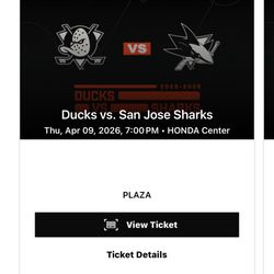 Anaheim Ducks Tickets 