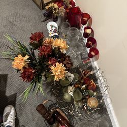 Vases, Candles, Baskets, Fake Fruit, Mugs 