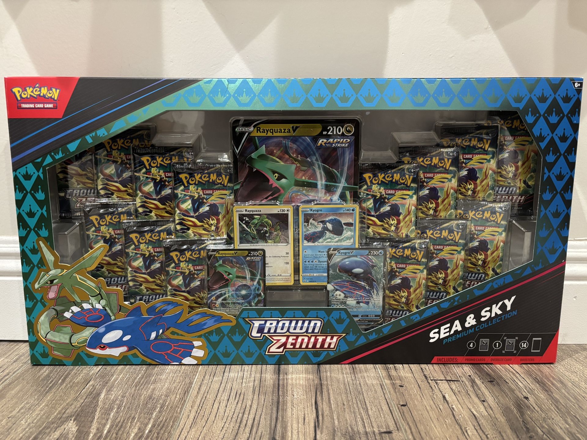 Pokemon Crown Zenith Sea And Sky Premium Collection Box SEALED - 2024 Collection