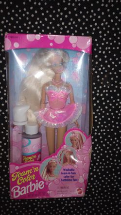 Barbie foam online n color