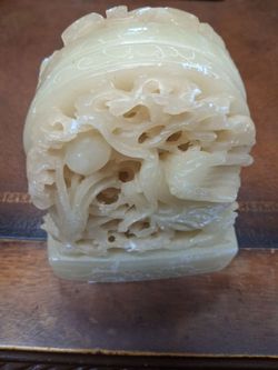 Chinese Carved soapStone Sculpture
