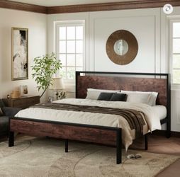Full size bed frame ( no mattress )