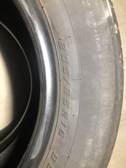 2 Used Tire 205/65/16