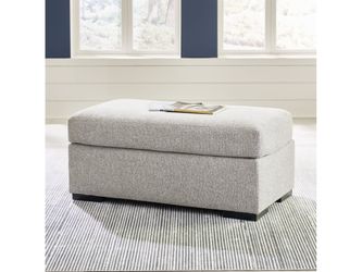 Evansley Pewter Ottoman