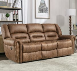Sofa and recliner