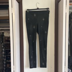 Free People Embellished Vegan Skinny 