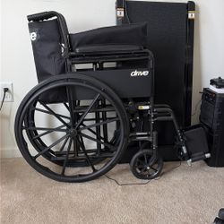 Drive Folding Transport Chair