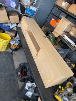Floating tv stand