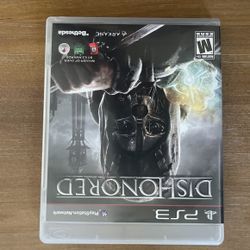 Sony Ps3 Dishonored 