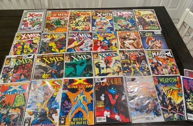 Marvel X Titles Comic Book Lot - X-Men X Factor Weapon X Excalibur