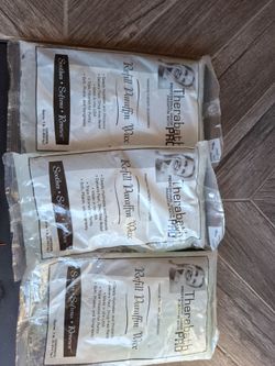 NEW UNOPENED PARRAFIN  WAX 3 PKGS.