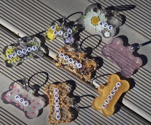 resin dog tags