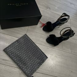 Philipp Plein High Heels Crystal Size 5-5.5 Women