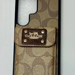 Coach Card Case for S25 Ultra
