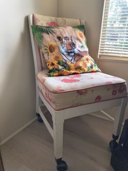 Chair with wheels