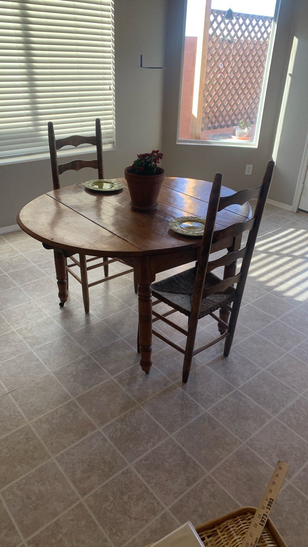 Antique Table and Chairs