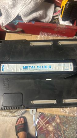 Metal slug 5 Arcade video game cartridge