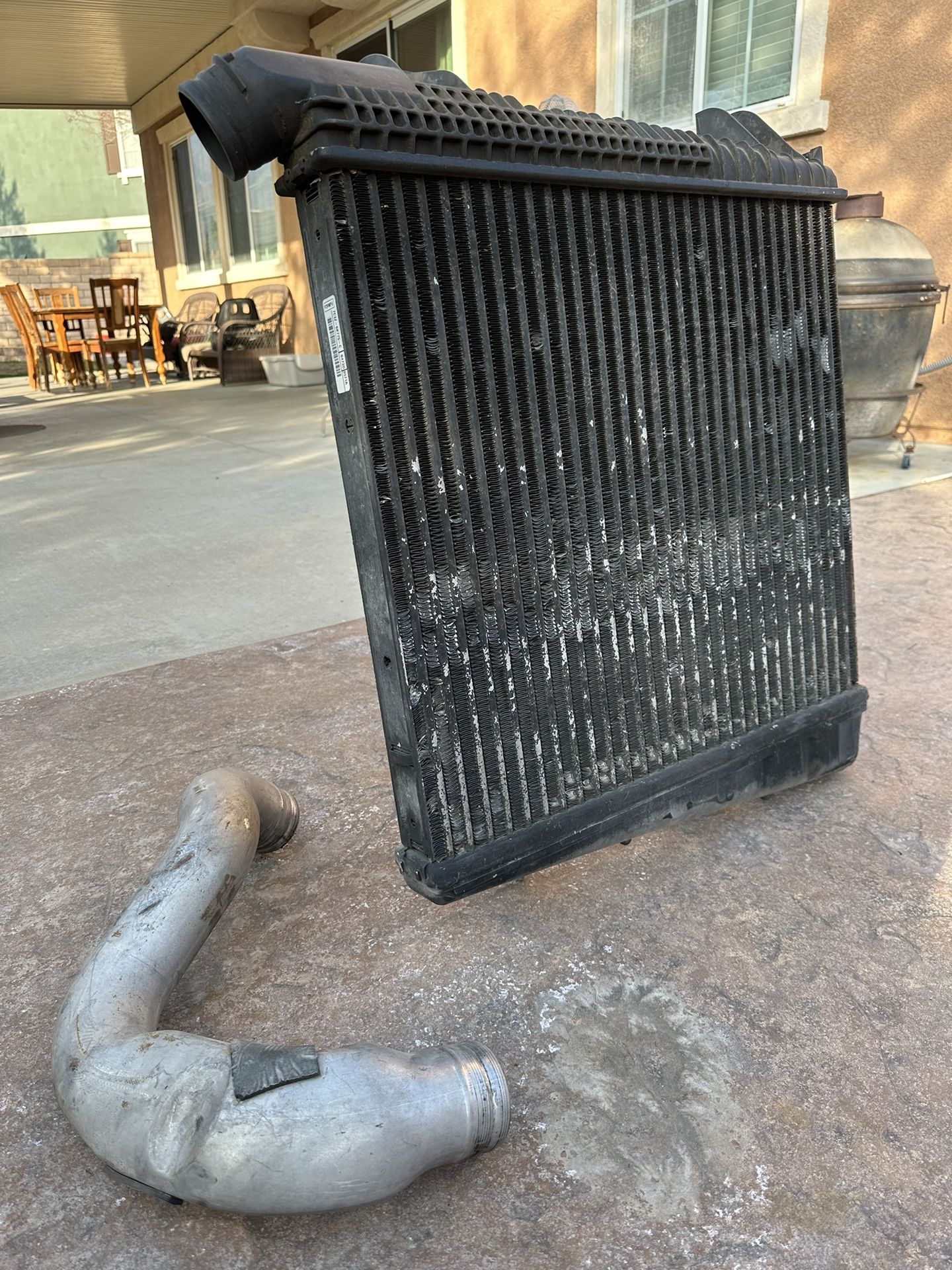 OEM intercooler & cold side charge pipe for 2008-2010 6.4L Powerstroke Diesel