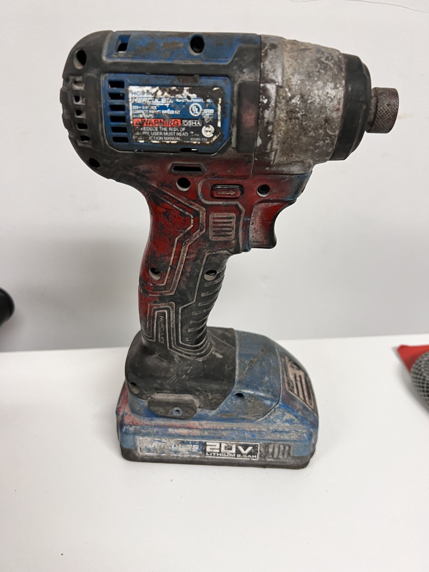 Hercules 20v Brushless Cordless 3-Speed Impact Driver Dril