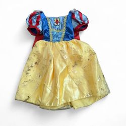 Disney store Snow White cape costume toddler dress