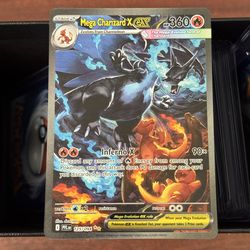 Mega Charizard x EX 125/094 Me02: Phantasmal Flames Holo 125/094