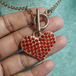 Heart Pendant Necklace 