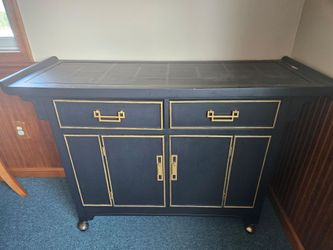 Black cabinet