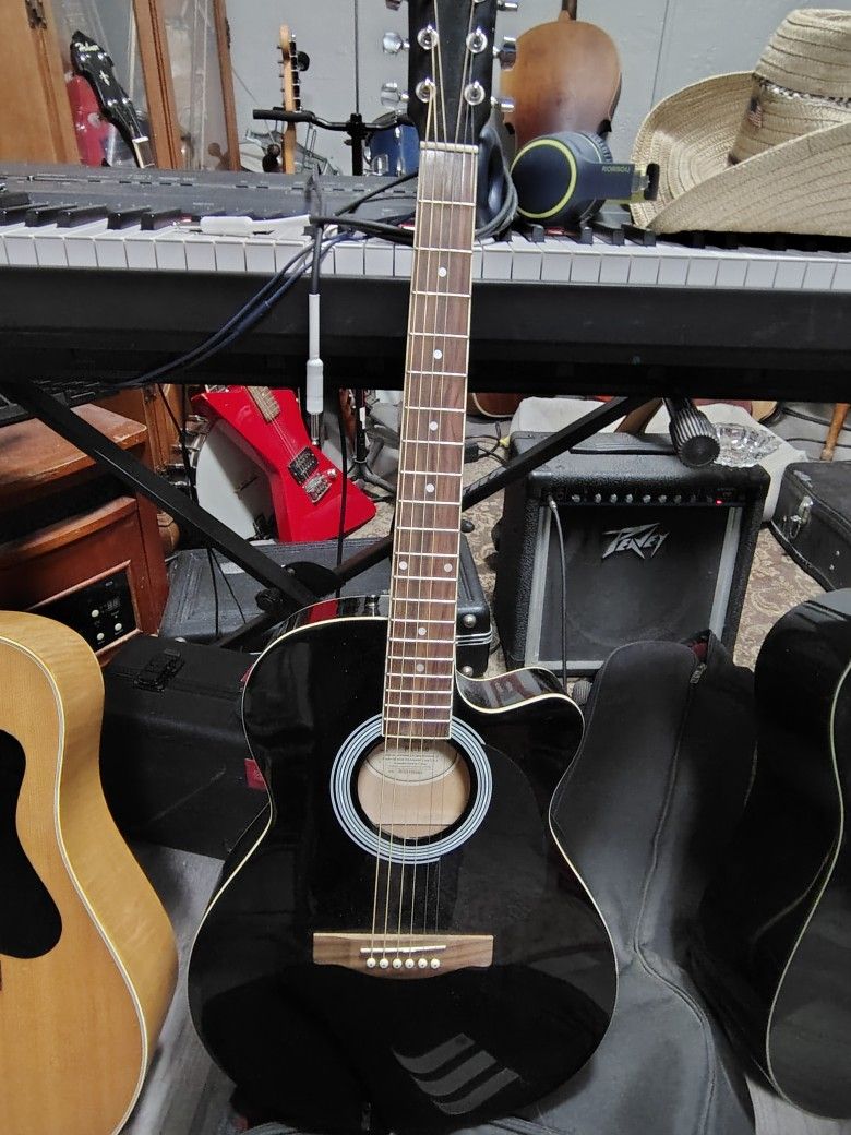 Acoustic. Electric Fender