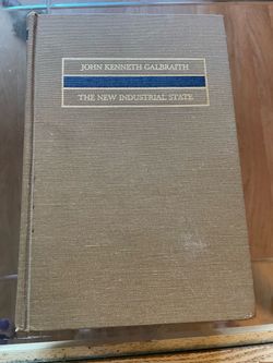 The New Industrial State , hard cover