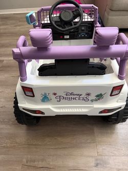 Disney Princess Kids Ride-On Electric Jeep