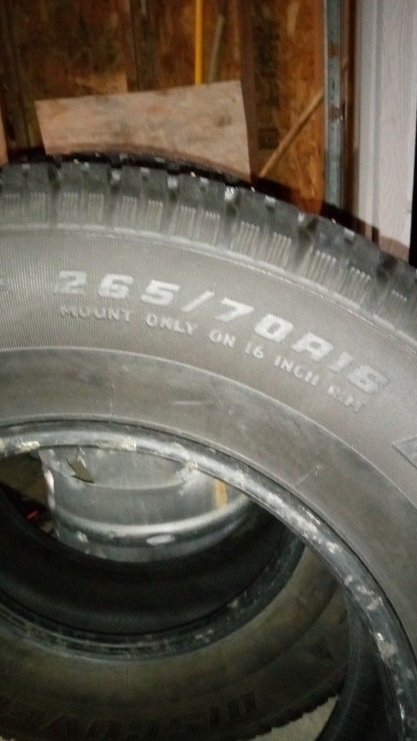 Brand New Studded Cooper Tires