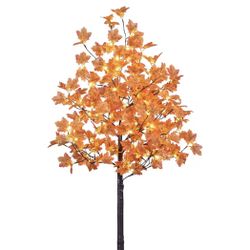 Artificial Lighted Maple Tree (2 Pieces) 