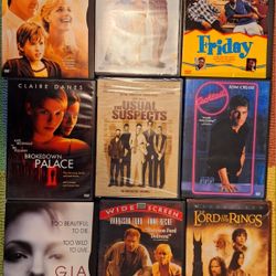 DVD Bundle 9 Movies