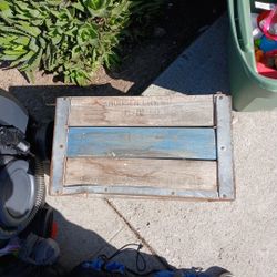Old Wooden Crate