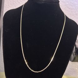 14k Gold Pendants And Chain