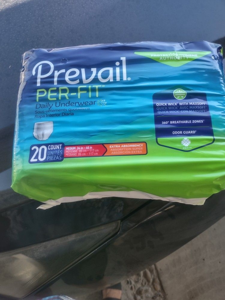 Pampers For Adults We're $12.00 Reduced To $10.00 Have 3 Packages Left In Donna