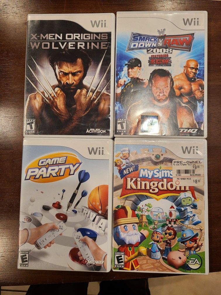 Wii Game Party And More