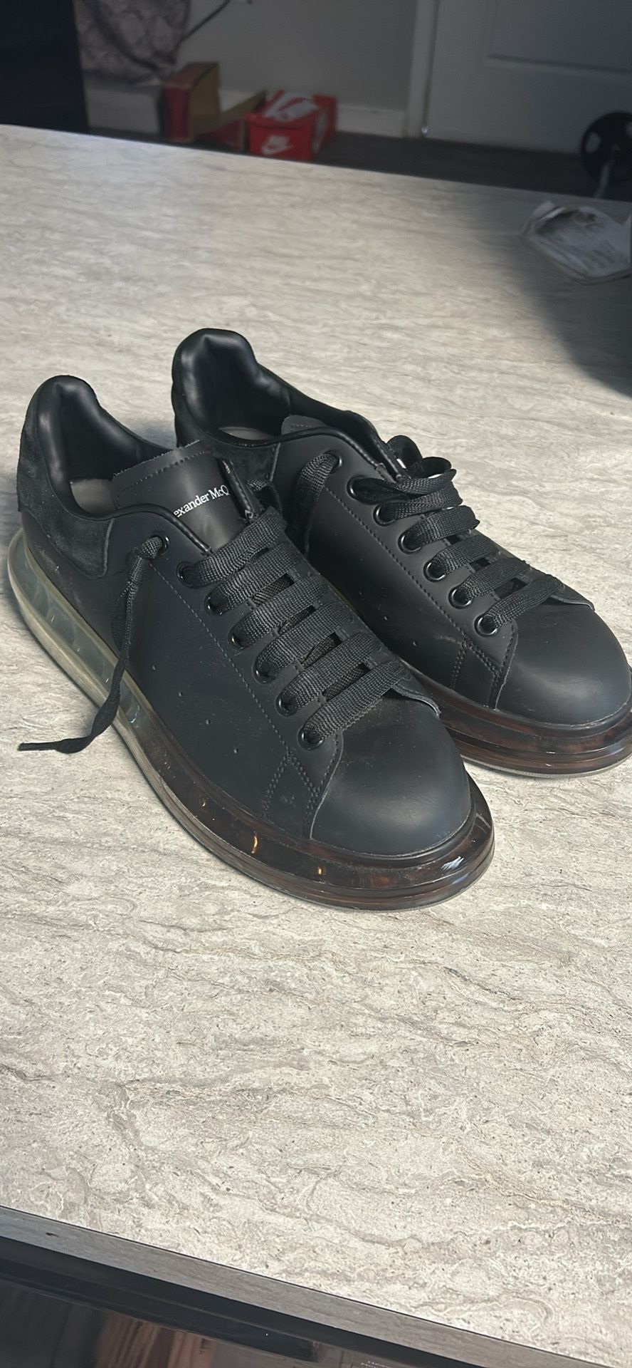 All Black Alexander McQueens