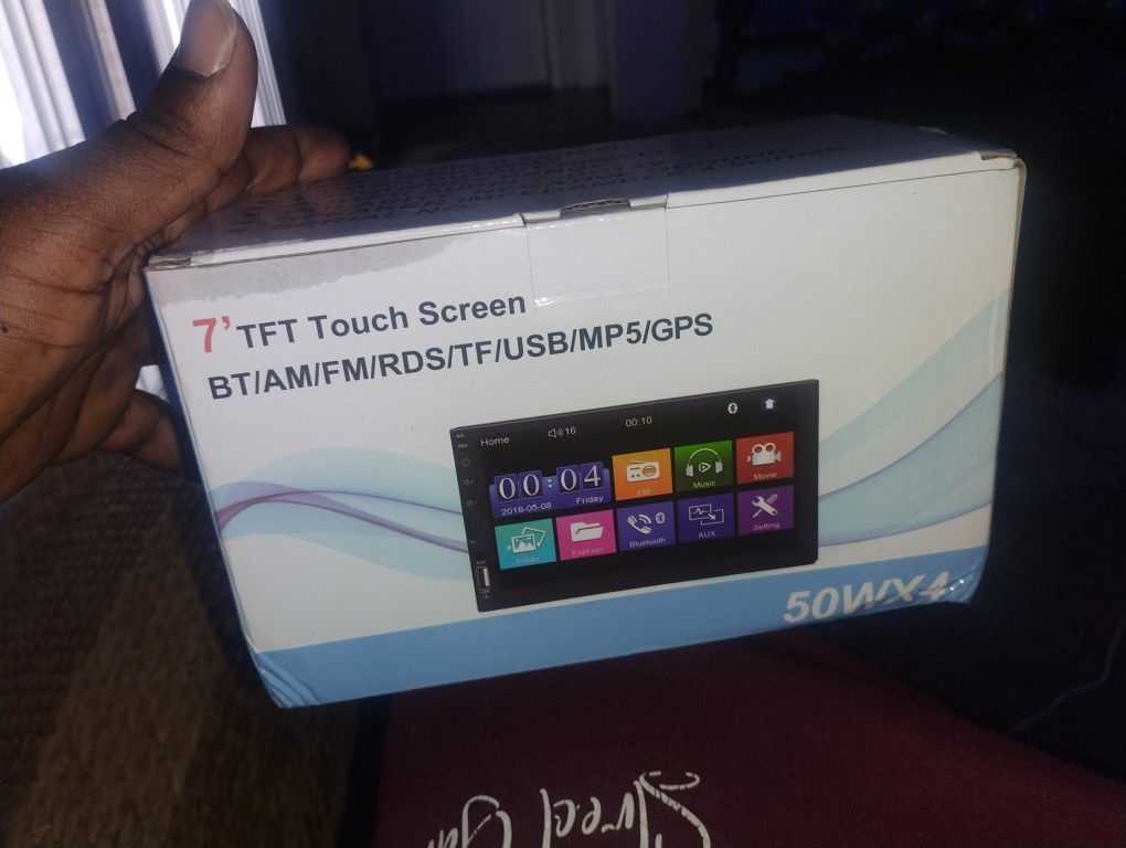 7tft Touch Screen by/Am/FM/RDS/Tf/USB/Mo/Gps
