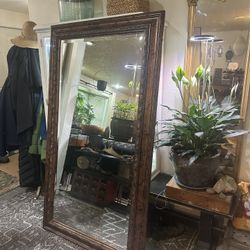 Huge Leaning Mirror 69.5” Vintage Design Tall Wide Full Length