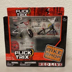 Flick Trix Redline Bmx Finger Bike
