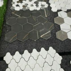  ️🔥🔥‼️🔥🔥‼️(Gainesville) Mosaicos River Stone Antislipery , Mosaicos antiresbalante Para Duchas Y Regaderas 