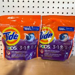 Brand New Tide Pods Spring Meadow 14 ct - $3 eachp