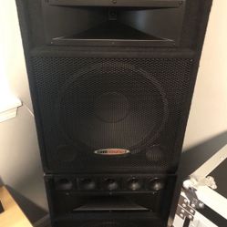 Speakers With QSC Amp