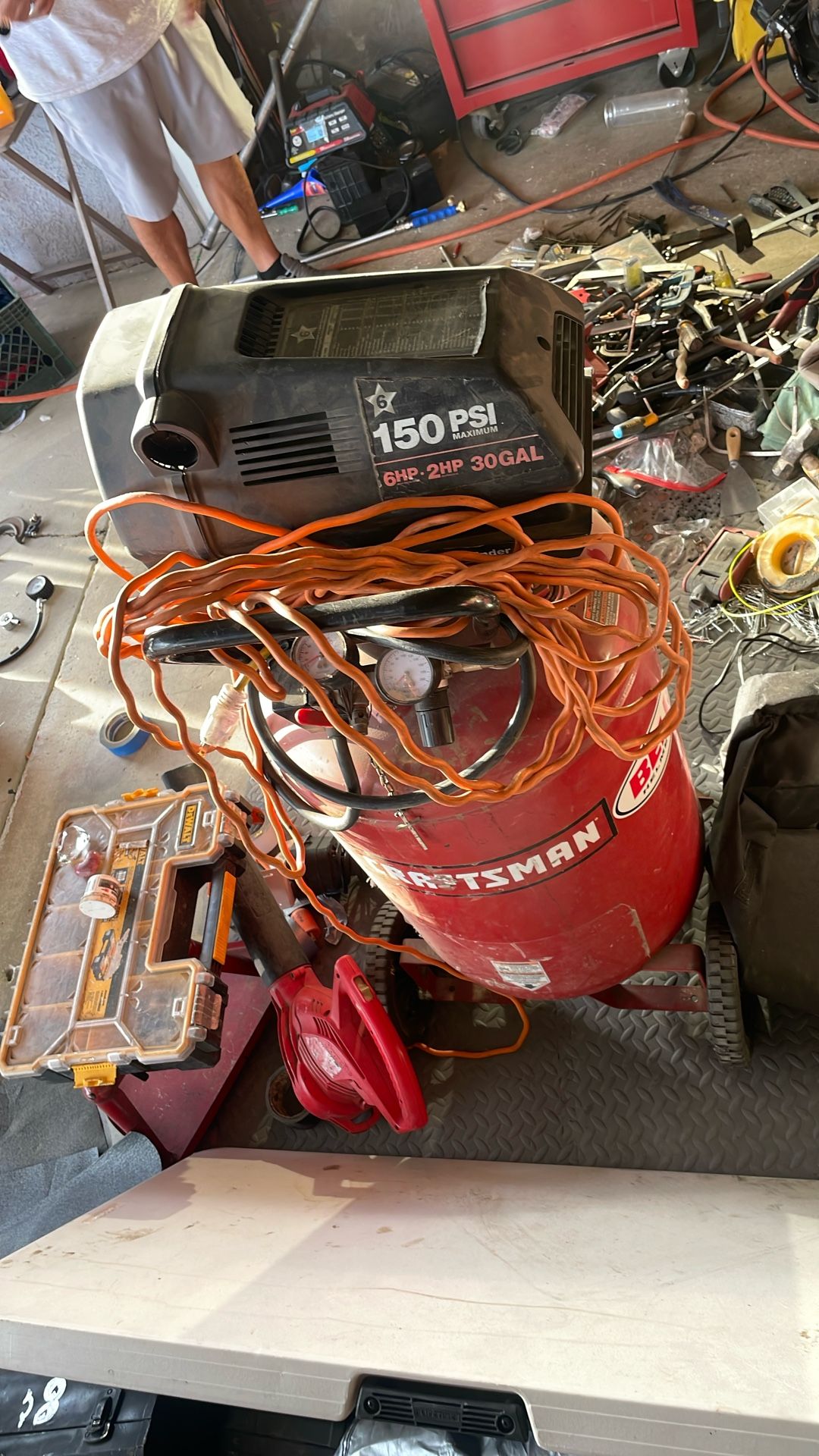 Craftsman 30 Gal 6 Hp 150 Psi Air Compressor