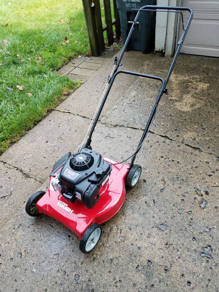 Used 1x Hyper Tough Briggs & Stratton 300E Lawn Mower