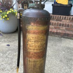Copper Fire Extinguisher