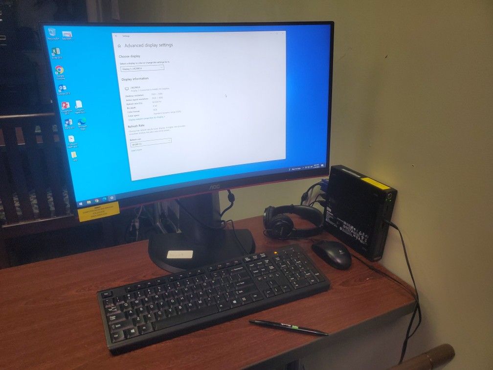 AOC CURVE 24G1WG4 MONITOR WITH HDMI (INV. D1029)
